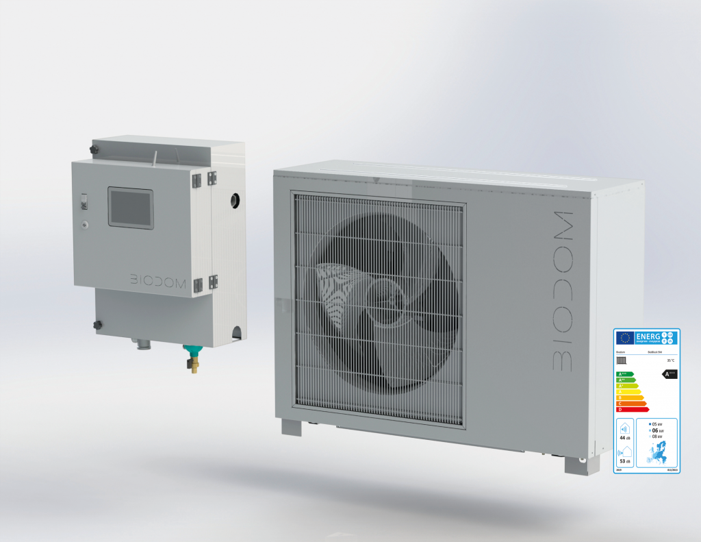 BIODOM BIOBLOCK 6M | Warmtepomp 6,5 kW | biodombenelux.com